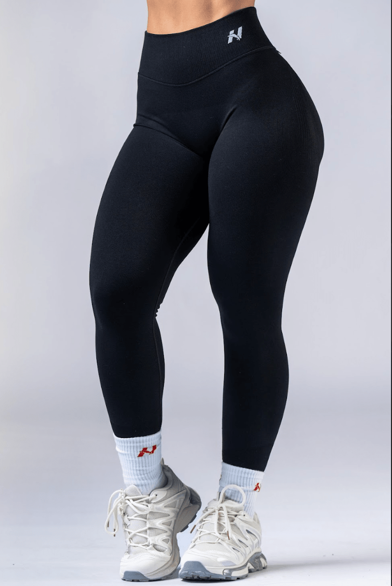 Nebbia Power 888 High - Waist Push - Up Leggings - Black - AlisiiaKholli