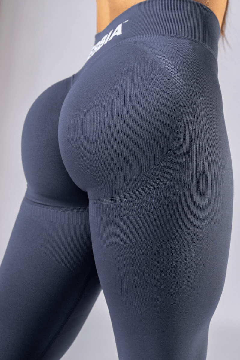 Nebbia Power 888 High - Waist Push - Up Leggings - Grey - AlisiiaKholli