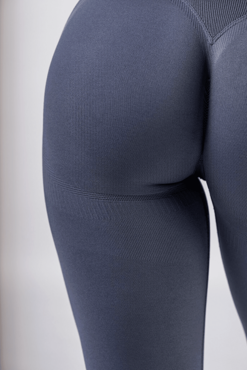 Nebbia Power 888 High - Waist Push - Up Leggings - Grey - AlisiiaKholli
