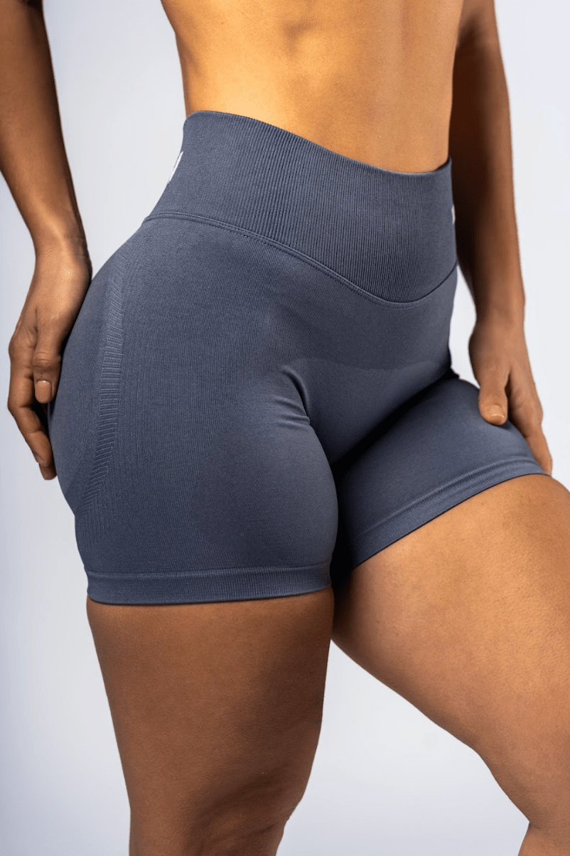 Nebbia Power 893 High - Waist Push - Up Shorts - Gray - AlisiiaKholli
