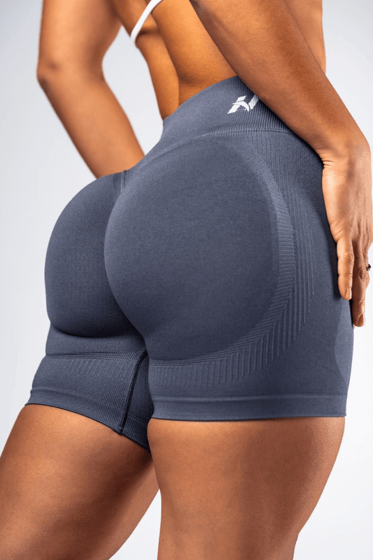 Nebbia Power 893 High - Waist Push - Up Shorts - Gray - AlisiiaKholli