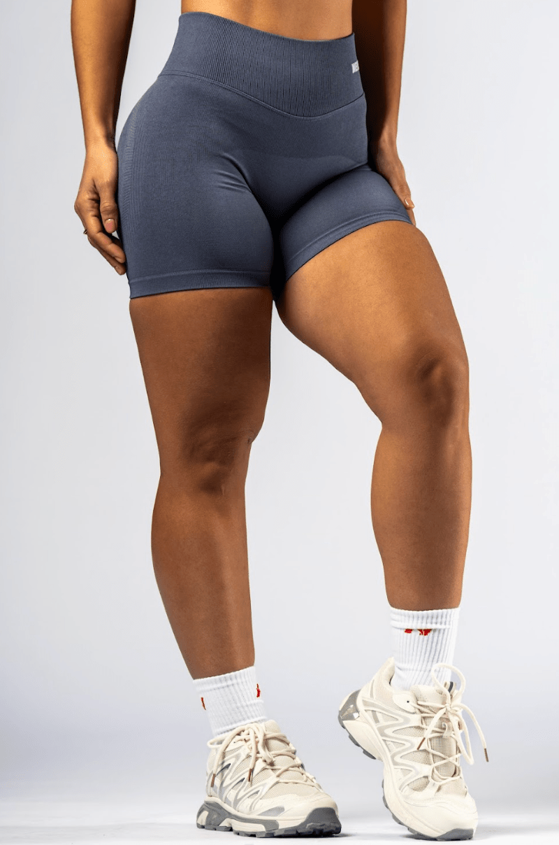 Nebbia Power 893 High - Waist Push - Up Shorts - Gray - AlisiiaKholli