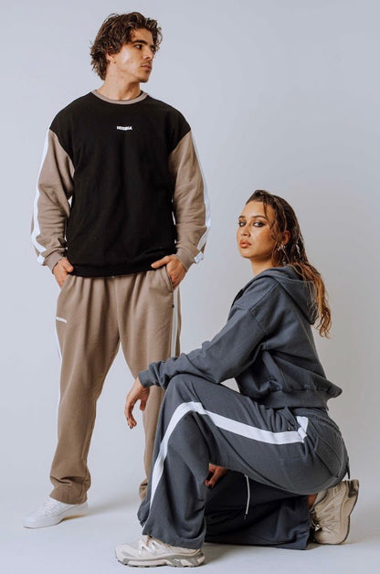 Nebbia Power 896 Oversized Camo Sweatpants - Grey - AlisiiaKholli