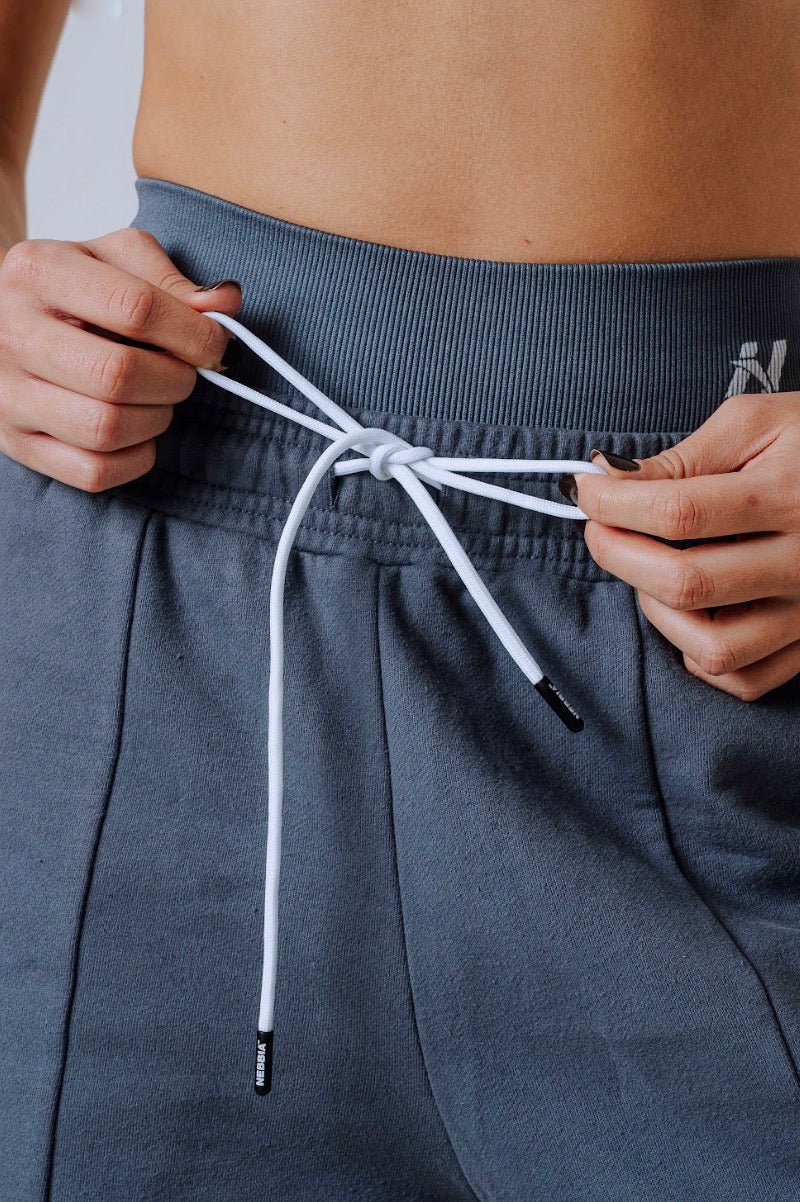 Nebbia Power 896 Oversized Camo Sweatpants - Grey - AlisiiaKholli
