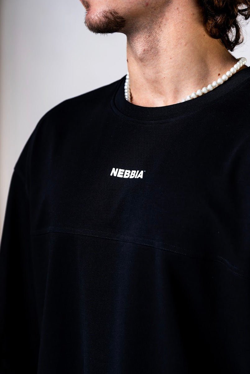 Nebbia Power 898 Oversized Camo Tee - Black | Gym Pump Cover - AlisiiaKholli