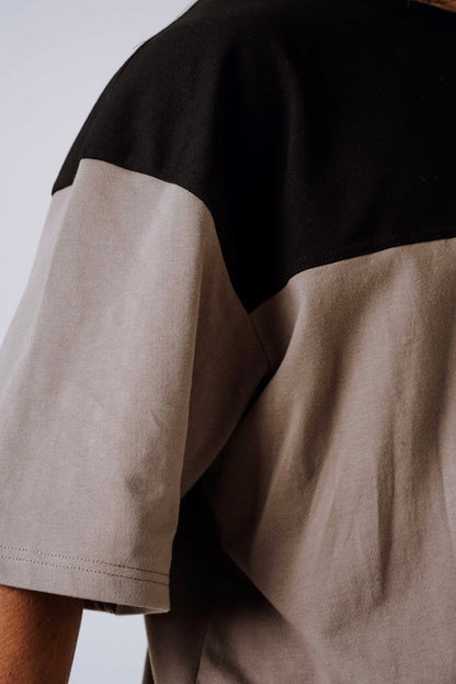 Nebbia Power 898 Oversized Camo Tee - Light Brown ASH | Gym Pump Cover - AlisiiaKholli