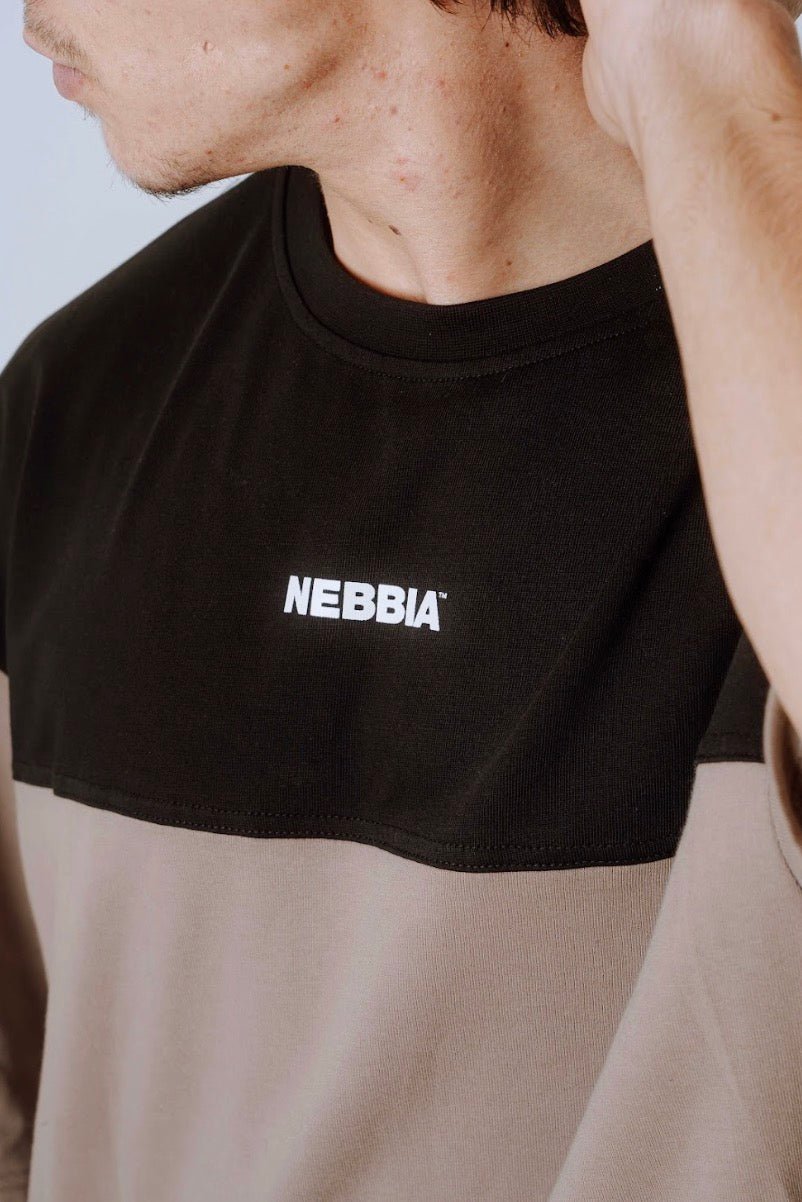 Nebbia Power 898 Oversized Camo Tee - Light Brown ASH | Gym Pump Cover - AlisiiaKholli