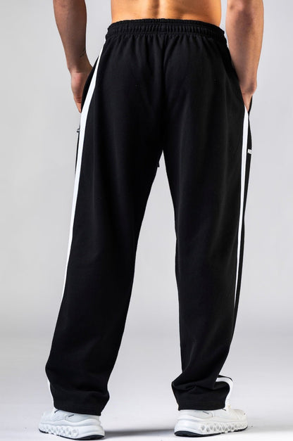 NEBBIA Power Relaxed Sweatpants 904 | Black & Black - AlisiiaKholli