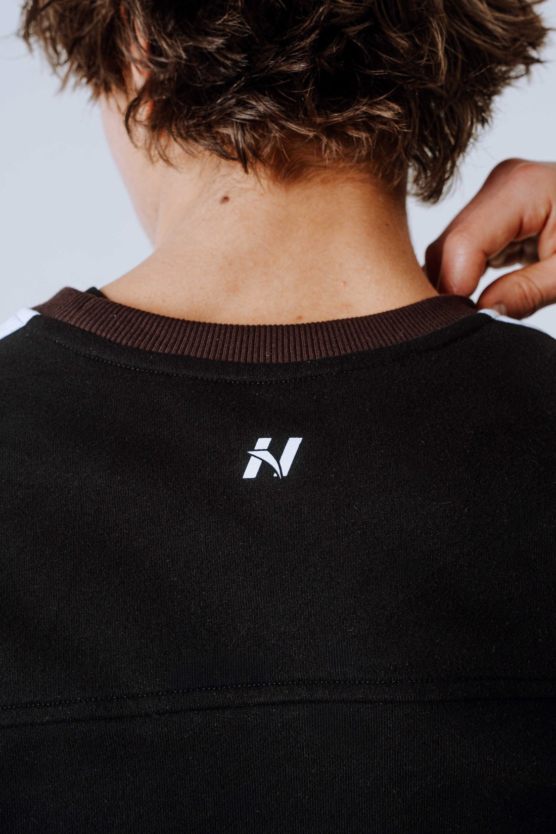 NEBBIA Power Relaxed Sweatshirt 903 | Black & Dark Brown Camo - AlisiiaKholli