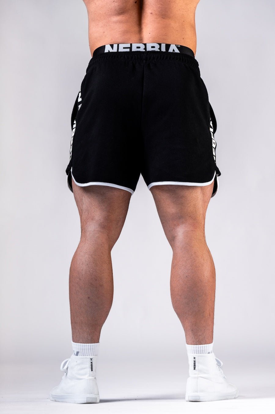 NEBBIA Training Shorts HERO 295 – Black - on - Black Edition - AlisiiaKholli