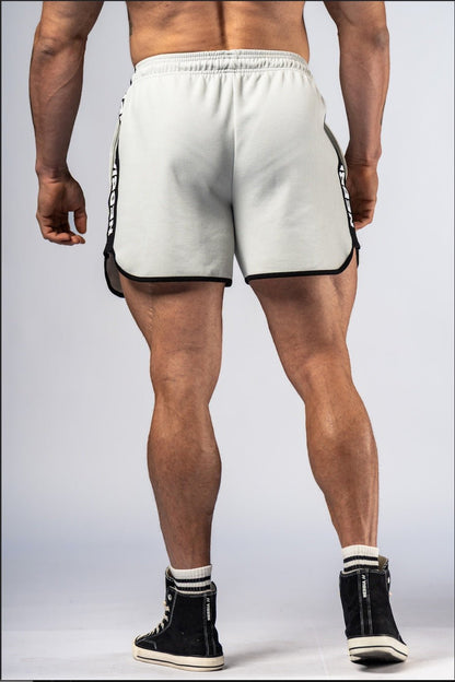 NEBBIA Training Shorts HERO 295 – Light Grey Heritage Edition - AlisiiaKholli