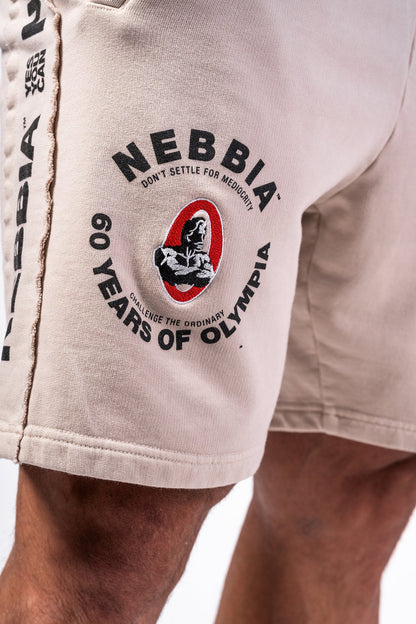 Nebbia Washed Sweat Shorts LEGEND Grey 786 - AlisiiaKholli