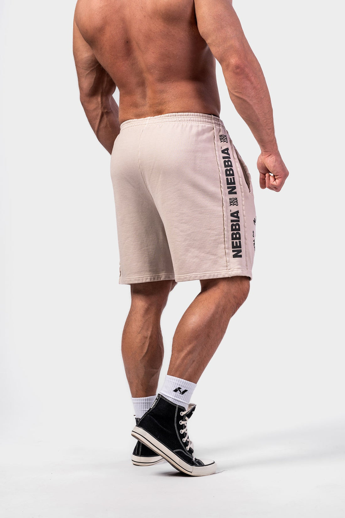 Nebbia Washed Sweat Shorts LEGEND Grey 786 - AlisiiaKholli
