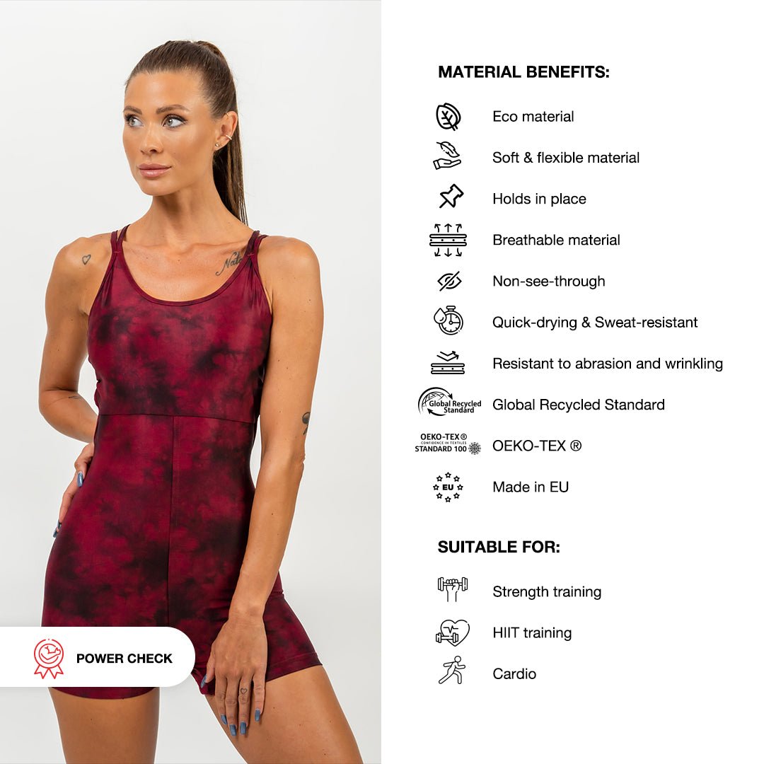 SHORT WORKOUT JUMPSUIT TREND - SETTER 484 - AlisiiaKholli