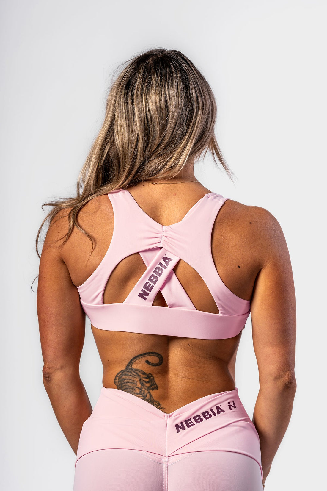 Sports Bra STRONG BEAUTY 424 Pink - AlisiiaKholli