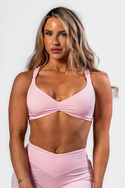 Sports Bra STRONG BEAUTY 424 Pink - AlisiiaKholli