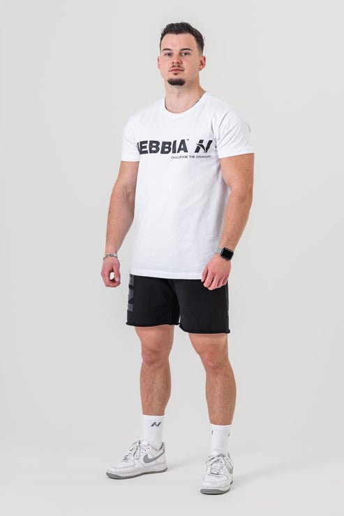 T - SHIRT GYM ESSENTIALS 380 unisex WHITE - AlisiiaKholli