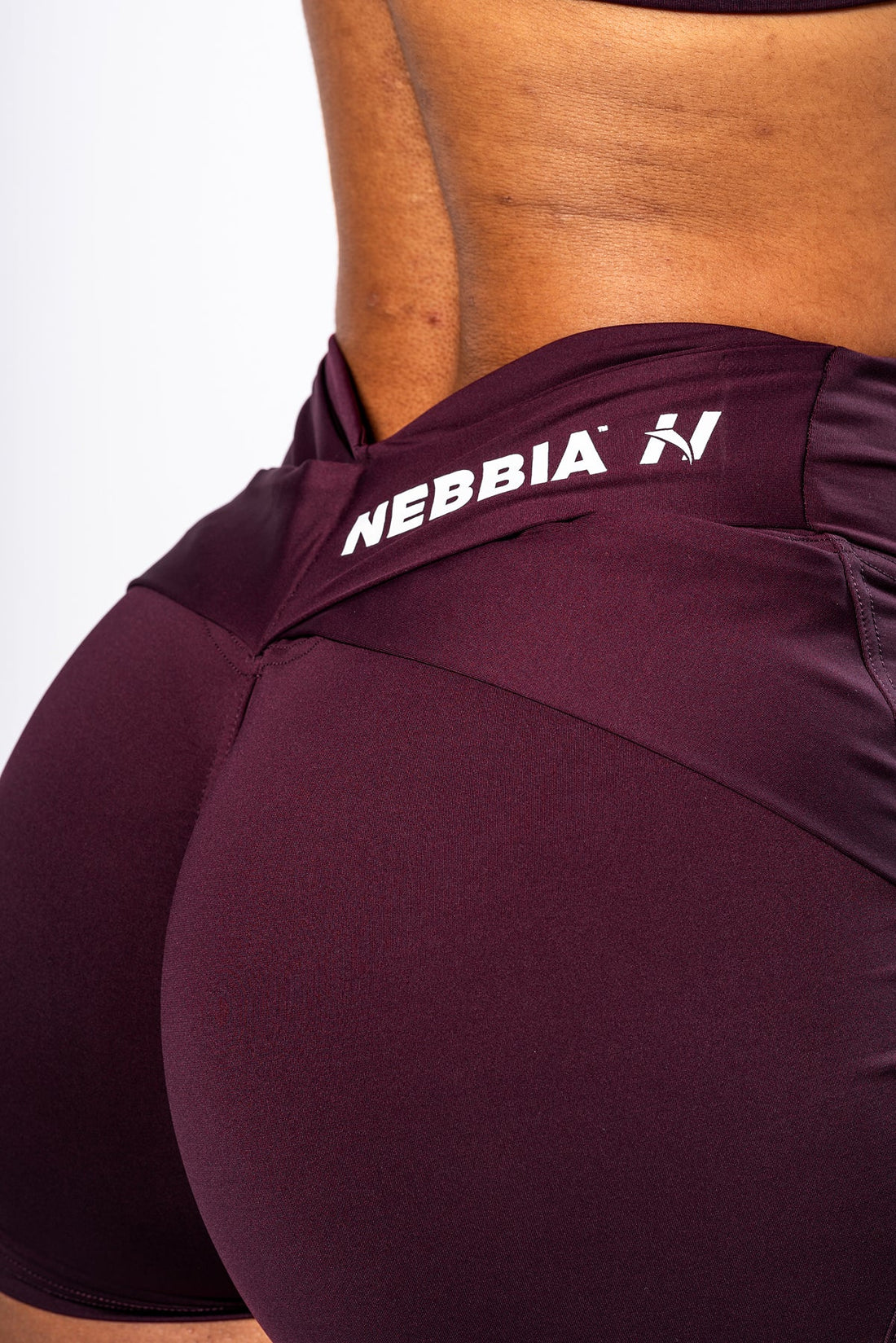 V - SHAPING BELT SHORTS STRONG BEAUTY 428 Burgundy - AlisiiaKholli
