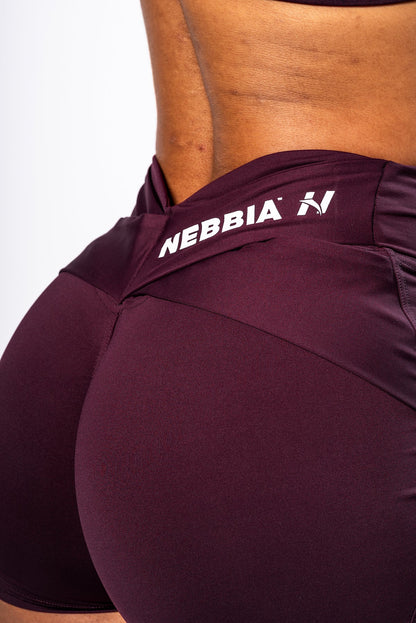 V - SHAPING BELT SHORTS STRONG BEAUTY 428 Burgundy - AlisiiaKholli