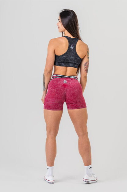 Washed Medium - Support Sports Bra GOLDEN AGE 778 Black - AlisiiaKholli